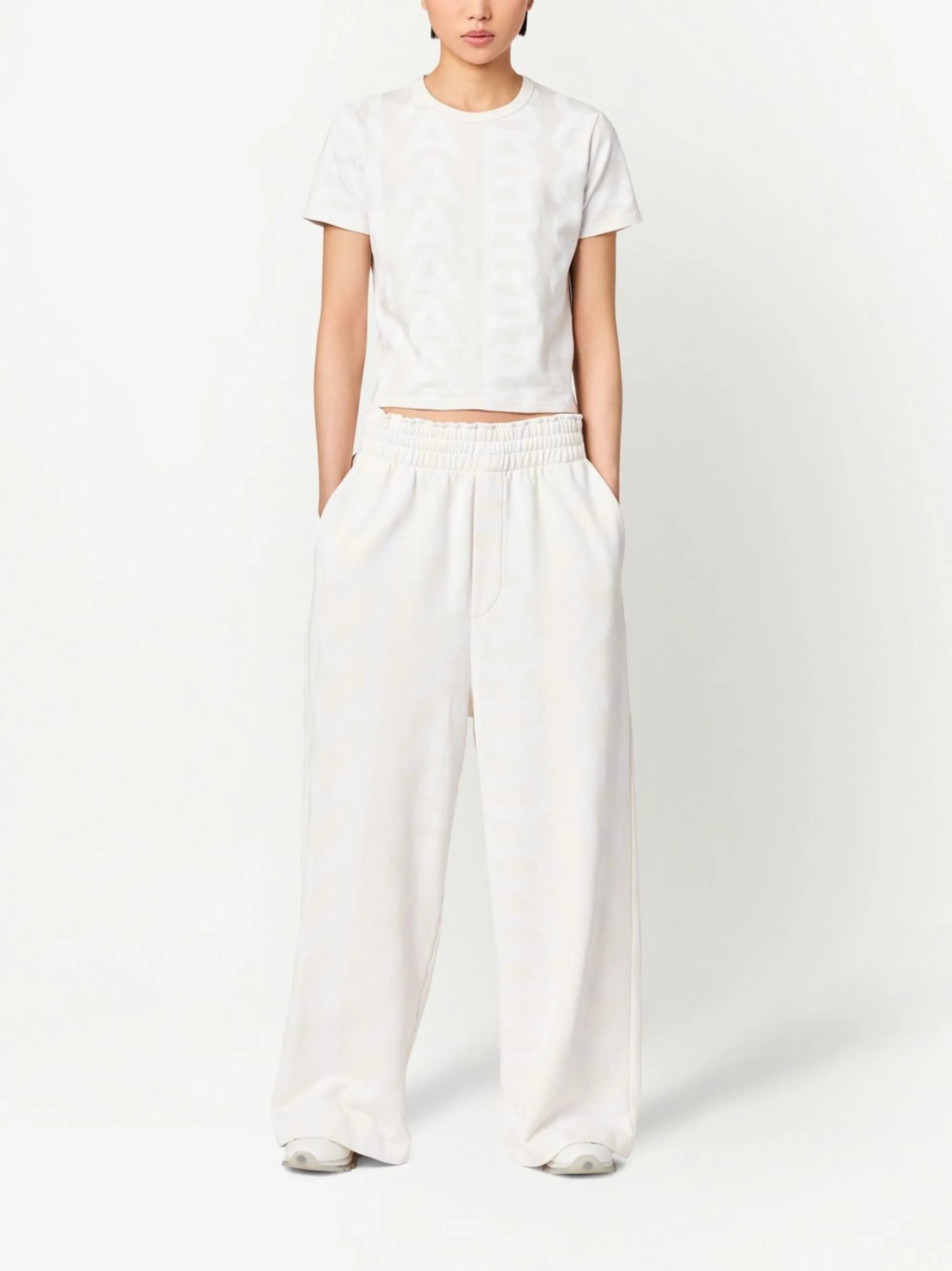 Pantalon de survêtement Monogram - Eggshell & Optic White