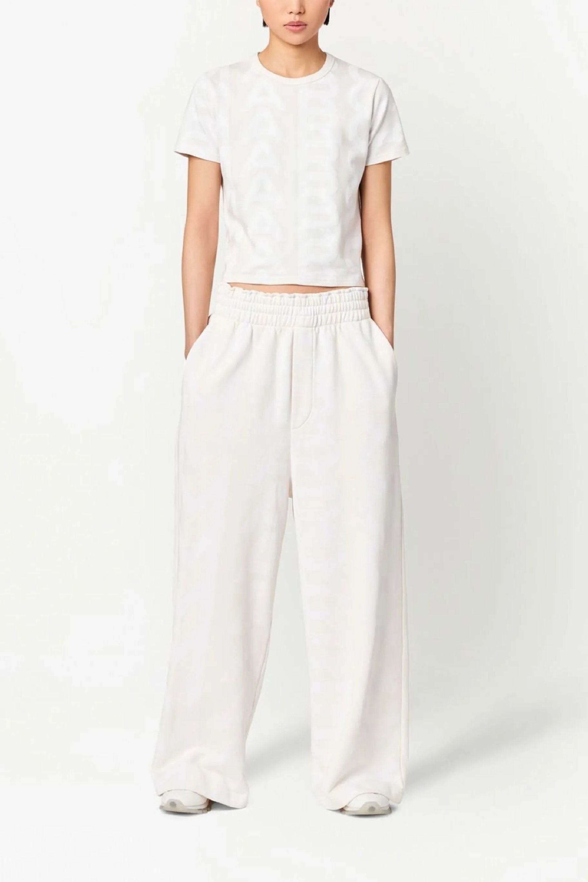 Pantalon de survêtement Monogram - Eggshell & Optic White