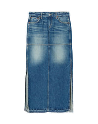 Jupe fendue mid-rise - Herbal Tint