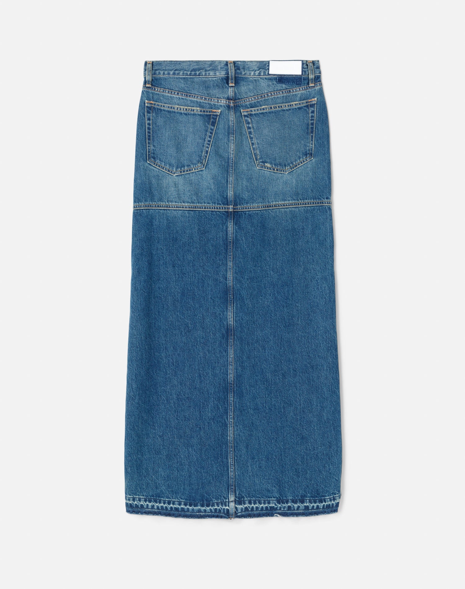 Jupe fendue mid-rise - Herbal Tint