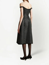 Uma dress in wool - Black