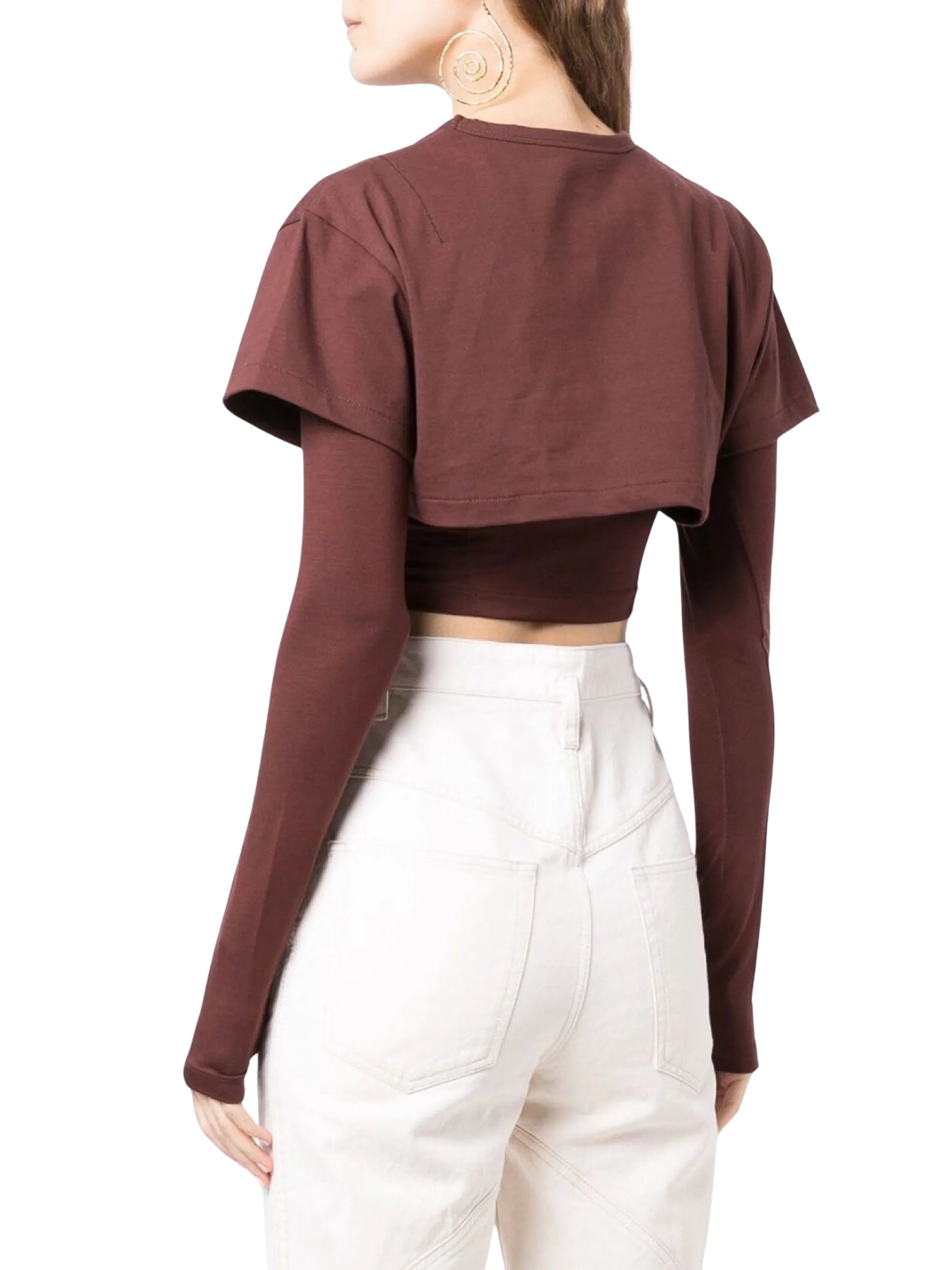LIGHT KHAKI LE DOUBLE TSHIRT