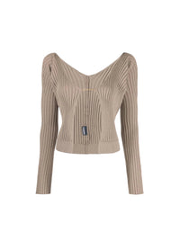 DARK BEIGE LA MAILLE PRALU LONGUE