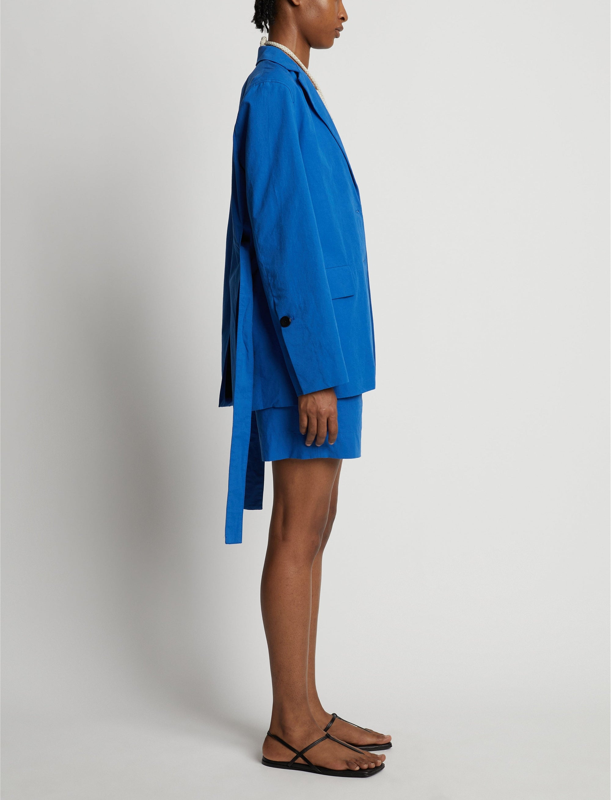 Short ample boutonné - Cerulean