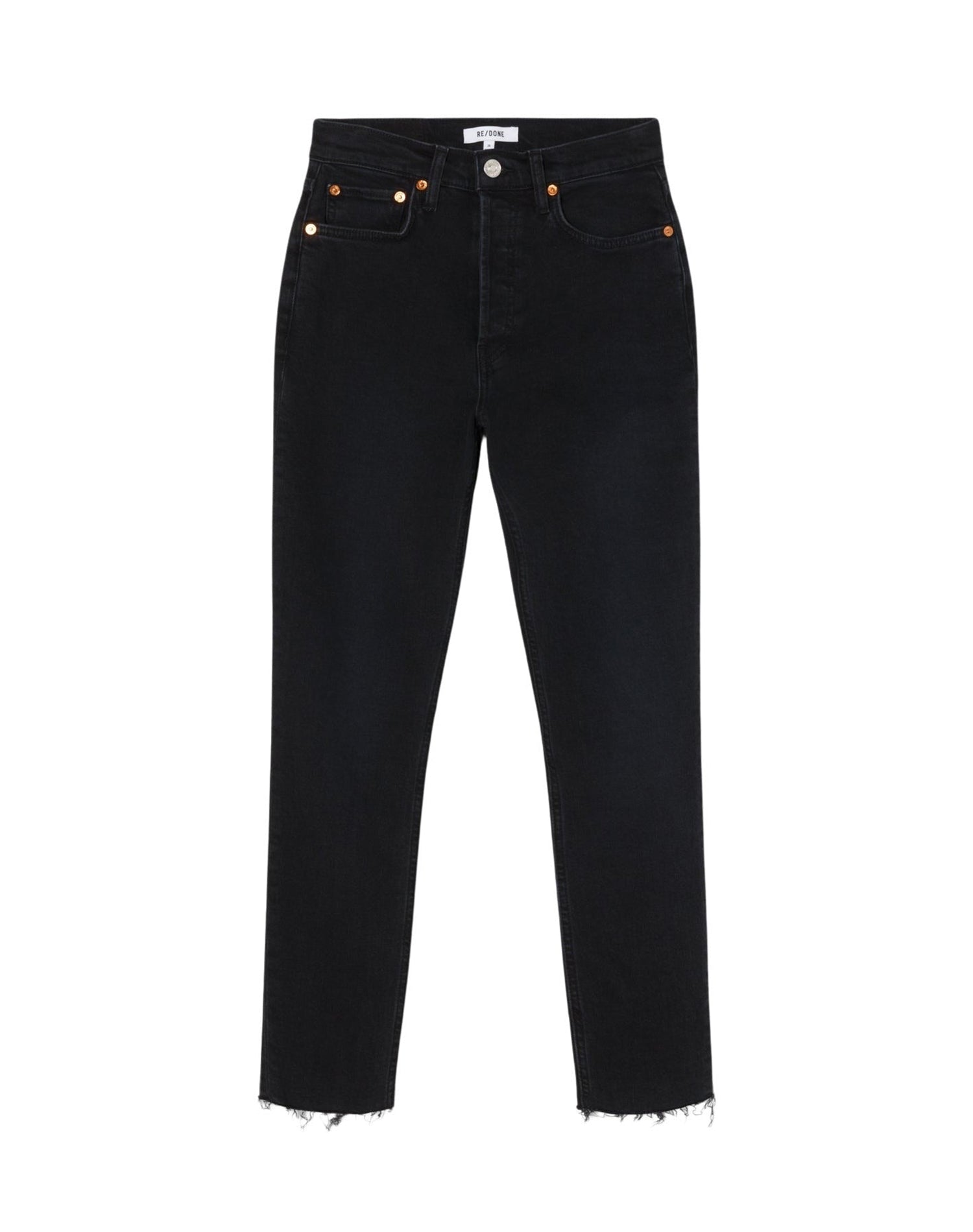 90's cropped skinny jeans - Faded Black