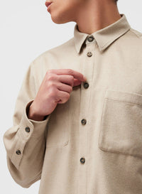 NATURAL SHIRT JACKET