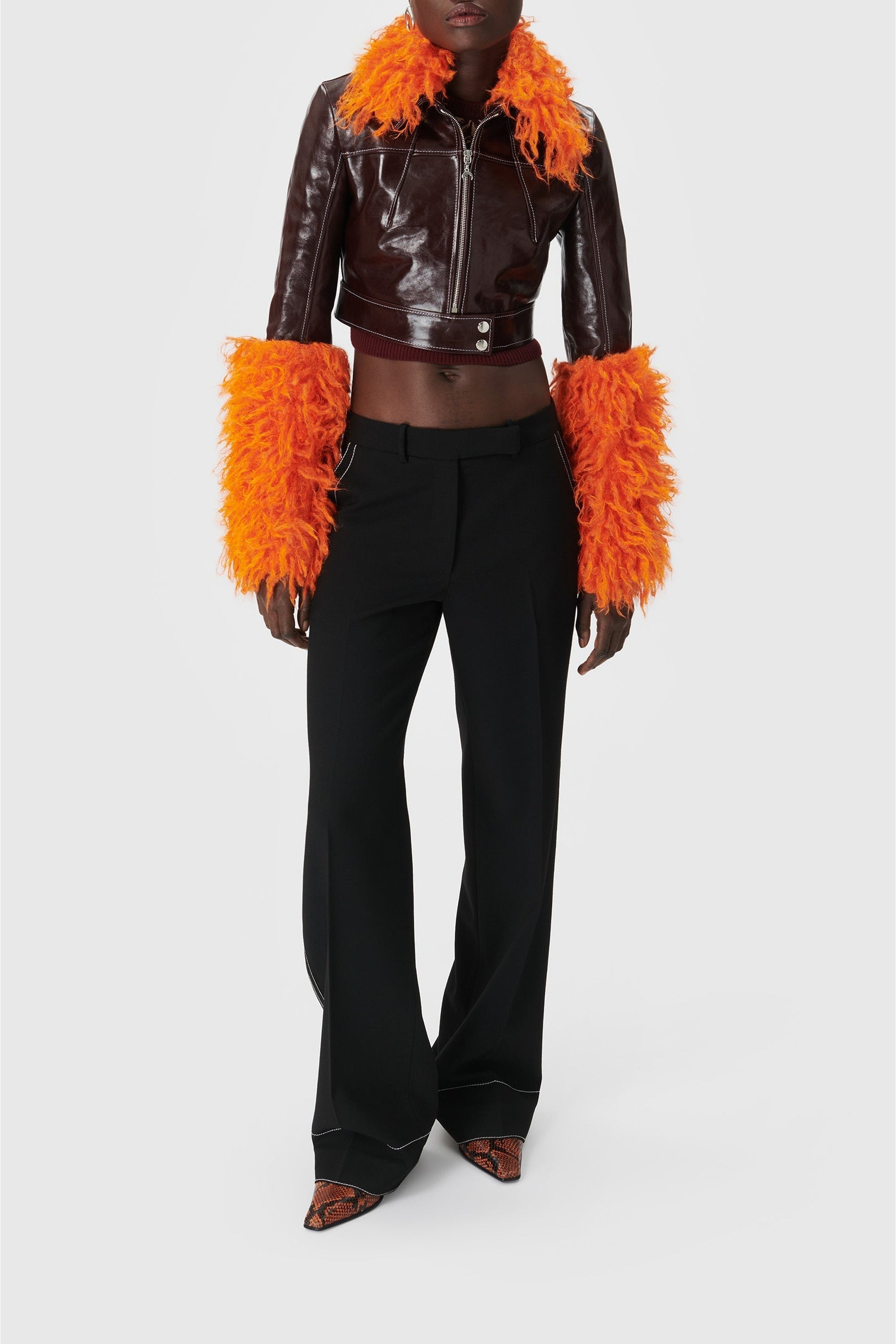 PRIX MARQUE : 470€_Red Orange Veste - Red Orange