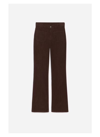 27 QTY NEW // CAFE / Pantalon Dompay - CAFE