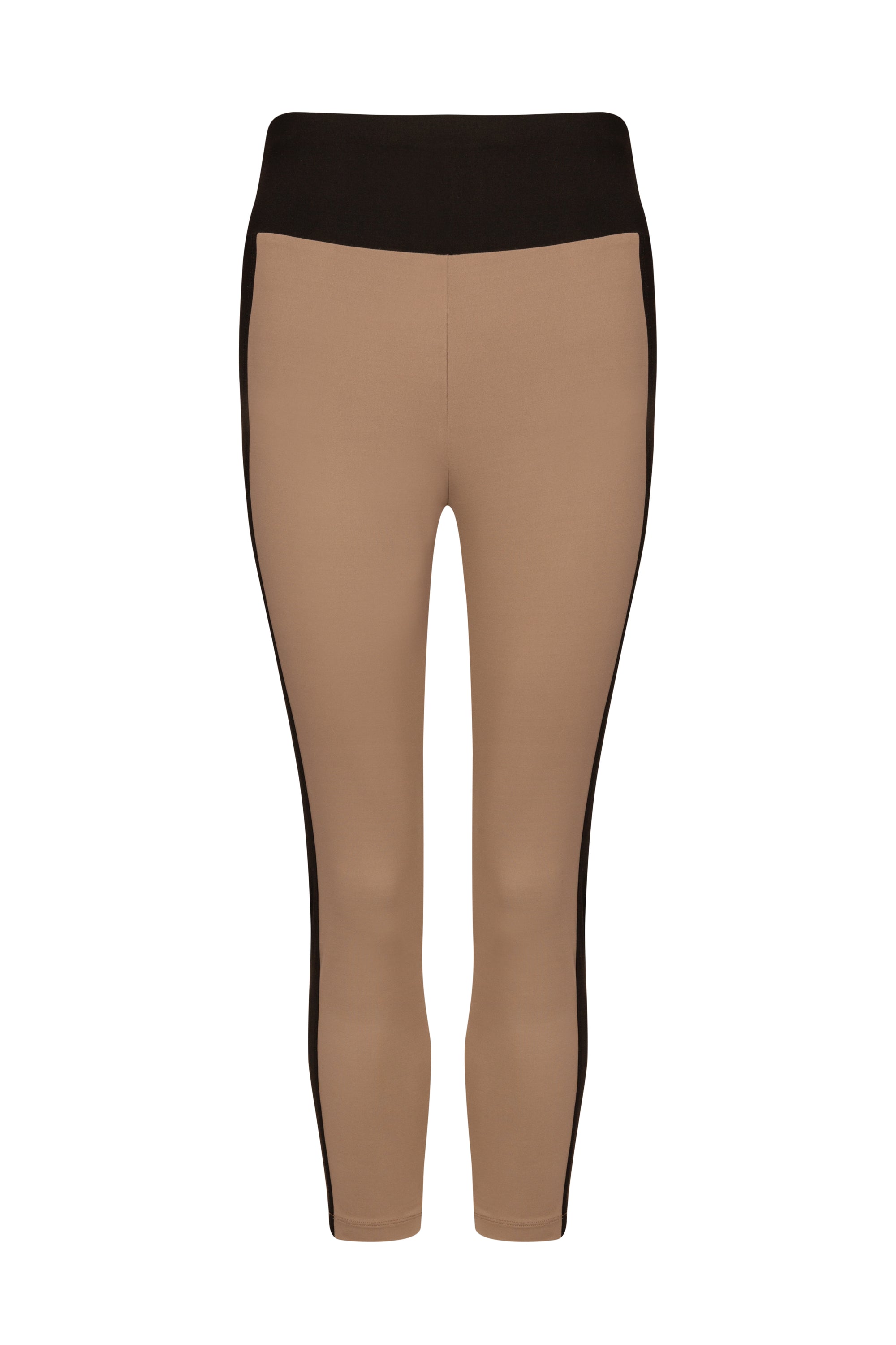 Therese Legging - Taupe & Black