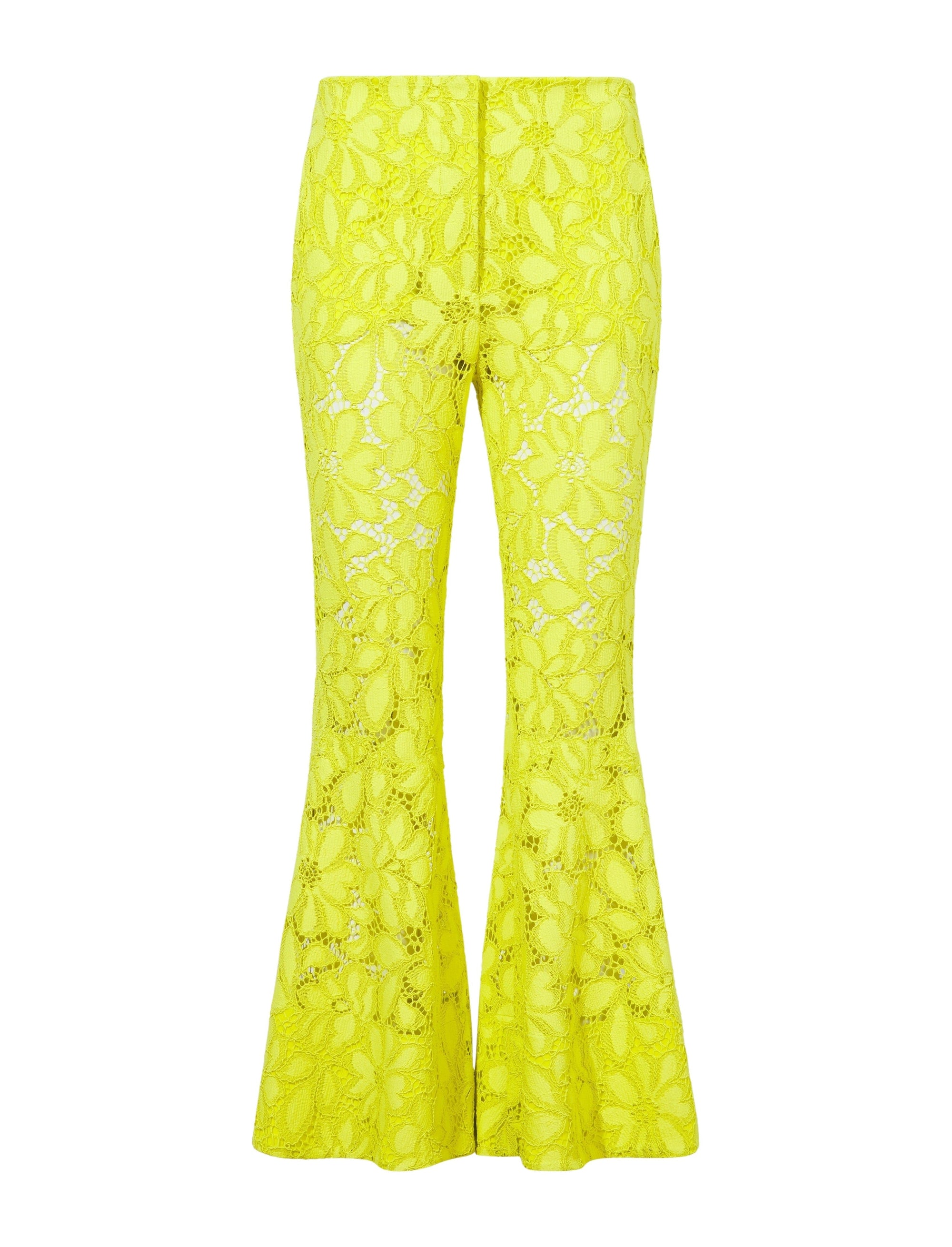 Pantalon en dentelle - Citron