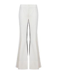 Pantalon de smoking à rayures - Off White Multicolor