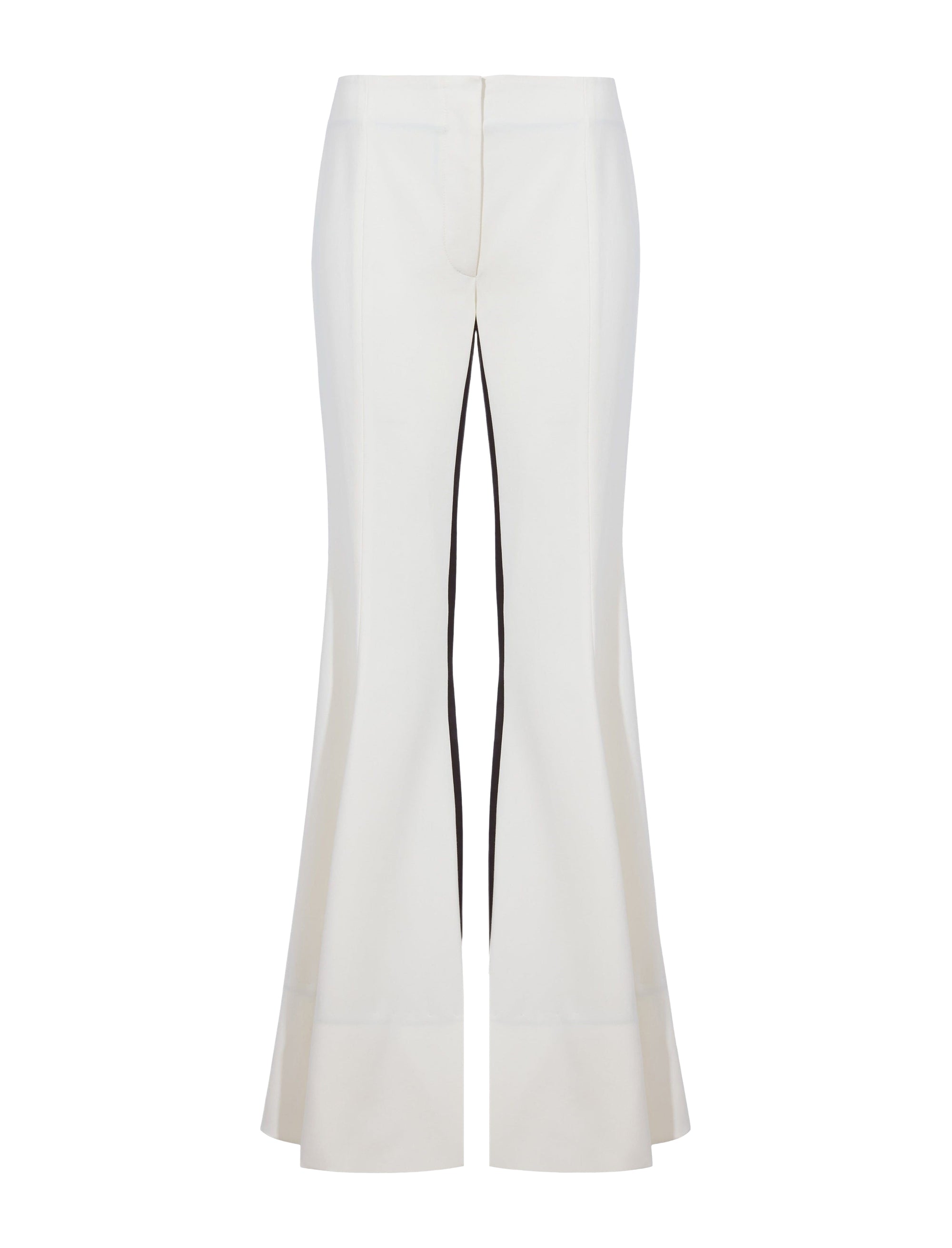 Pantalon de smoking à rayures - Off White Multicolor