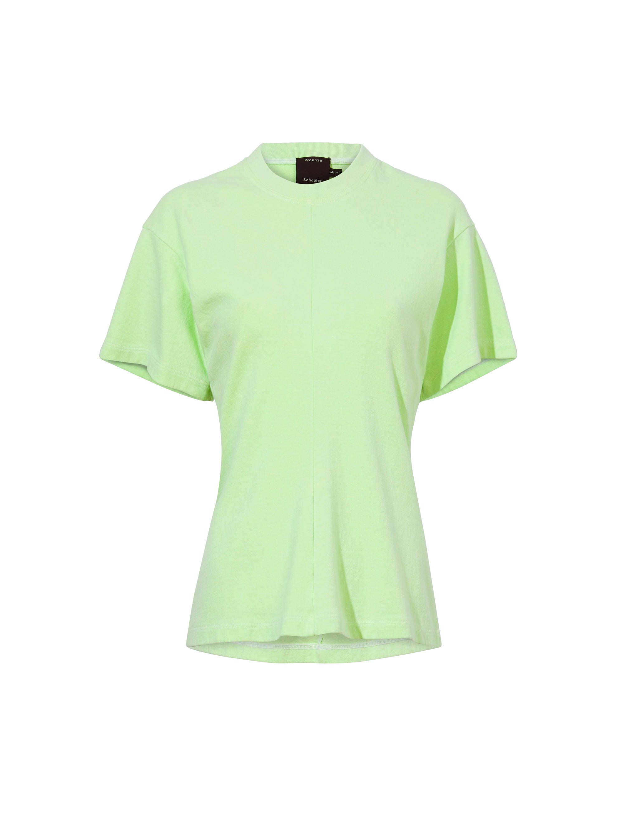 T-shirt cintré à manches courtes - Lime