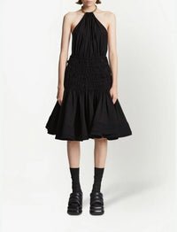 Robe extensible à col bijou - Black