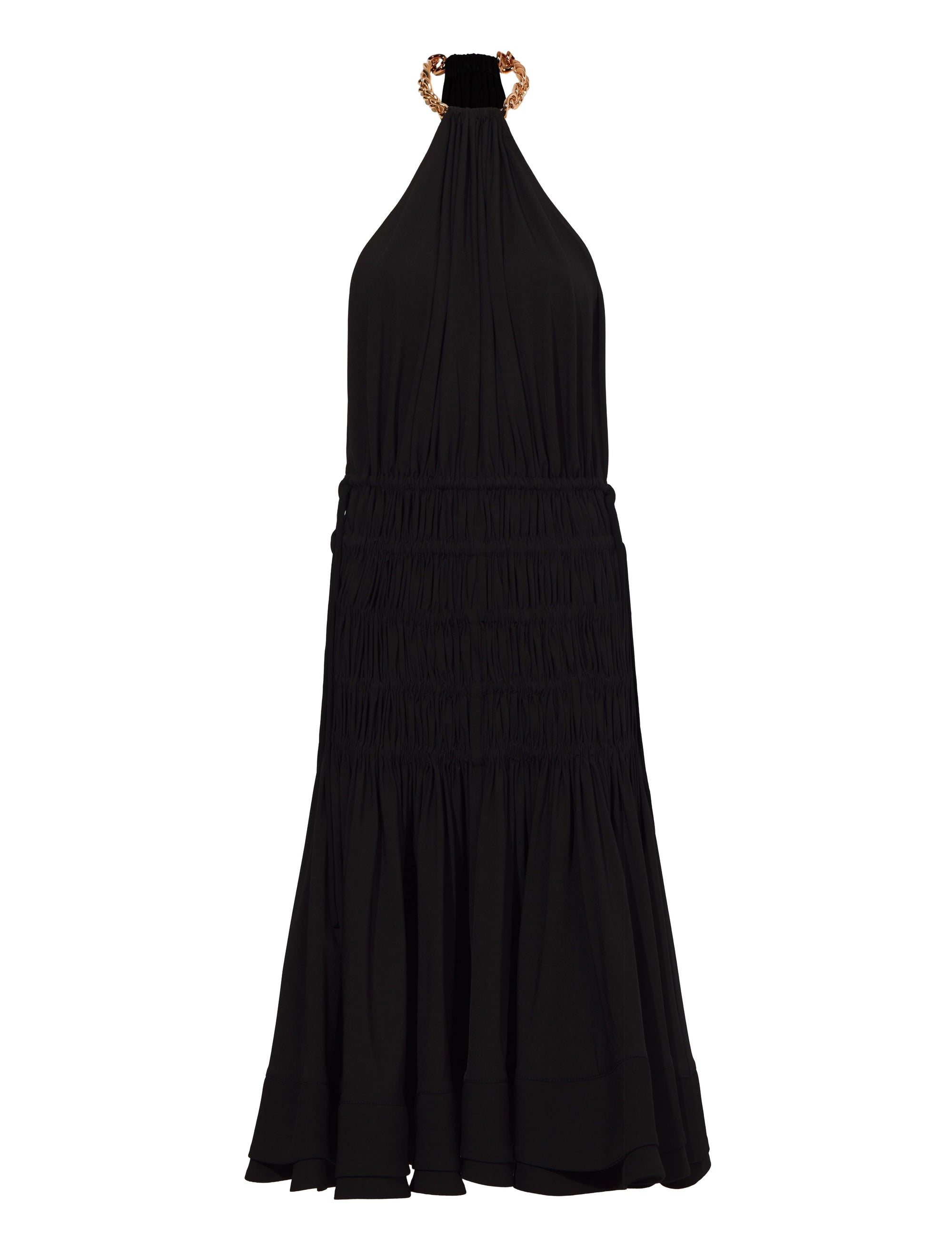 Robe extensible à col bijou - Black