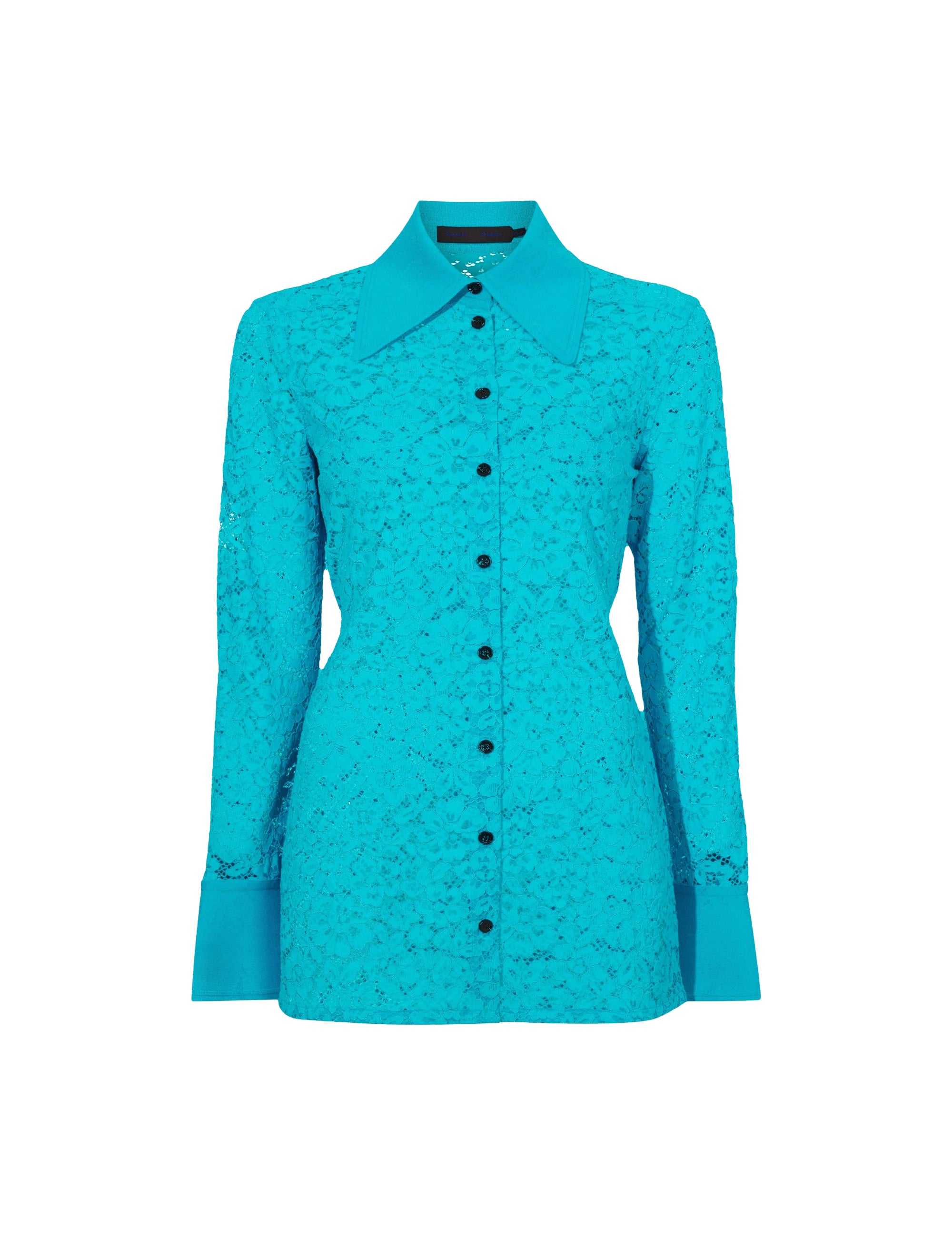 Chemise en dentelle - Cyan