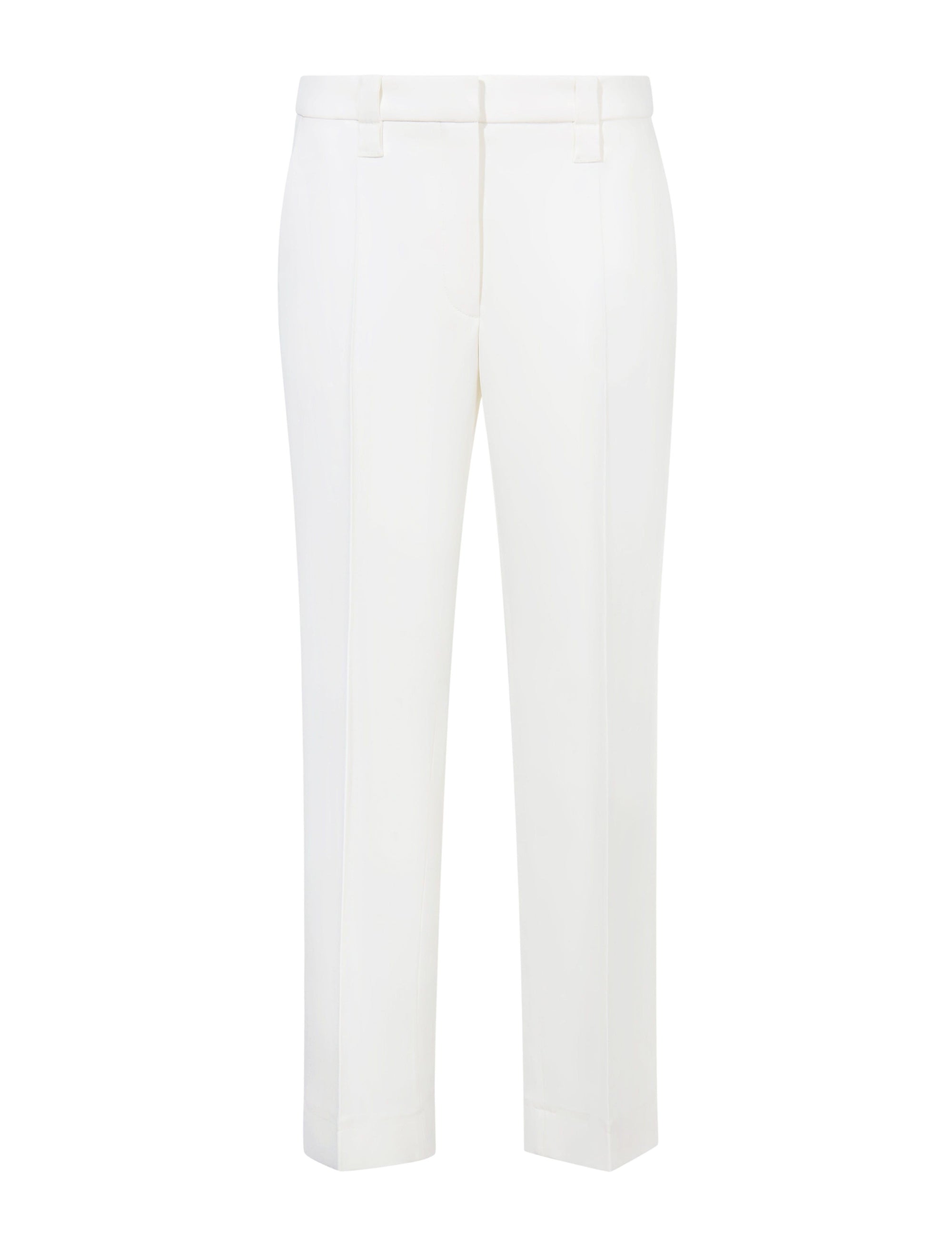 Pantalon de tailleur ajusté - Off White