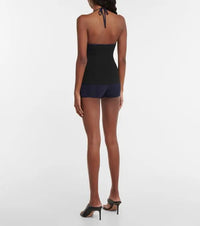 55€ / 0 sold //11 QTY / ST0%   Débardeur Marubia dos nu en lin - Black