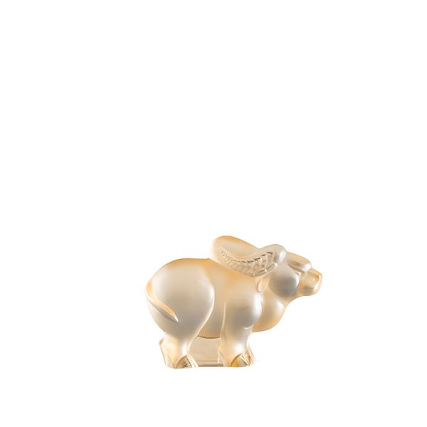 MOTIF BUFFLE PM LUSTRE OR