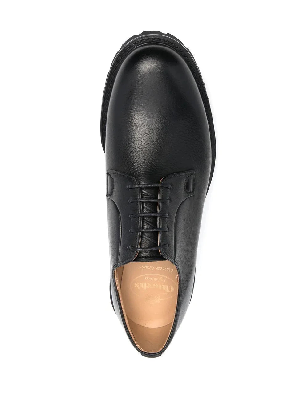 Chester Derbies - Grained Black