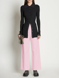 Pantalon à coupe culotte - Pink