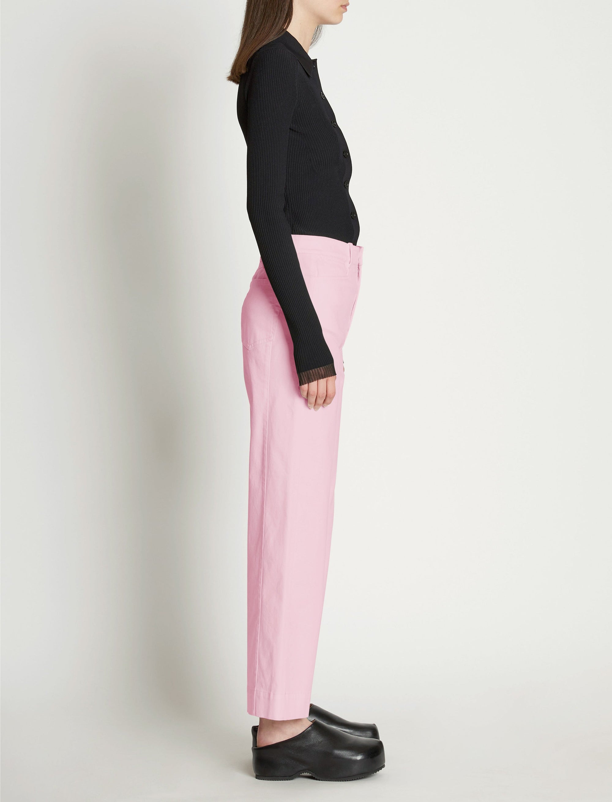 Pantalon à coupe culotte - Pink