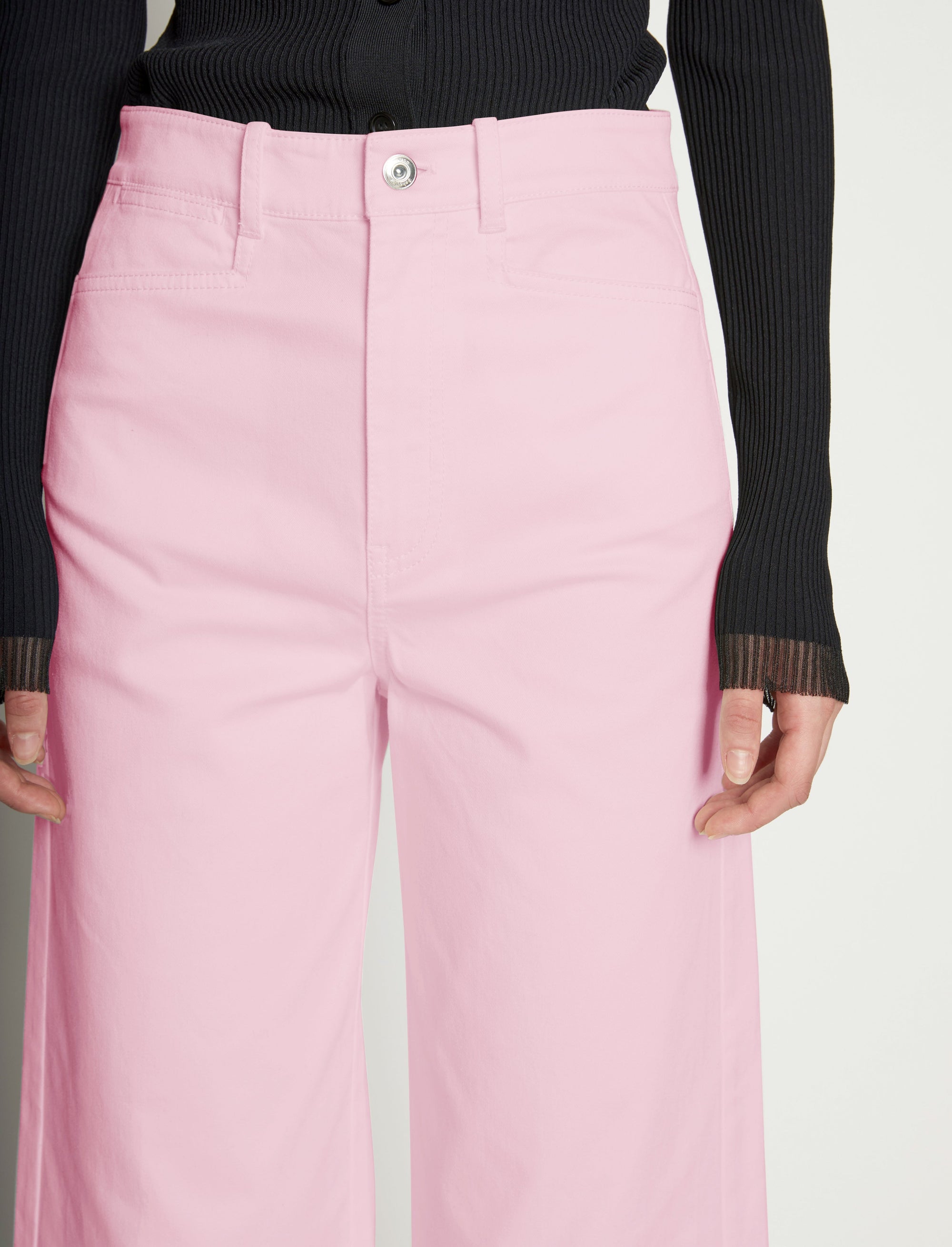 Pantalon à coupe culotte - Pink