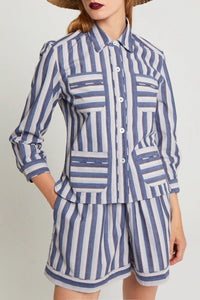 Blouse Wendy à manches longues - Grey