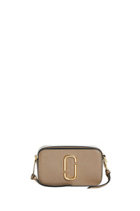 Sac à bandoulière Snapshot en cuir - French Grey Multicolor