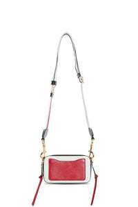 Sac à bandoulière Snapshot en cuir - Coconut Multicolor