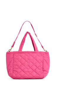 Large quilted bag - Peony