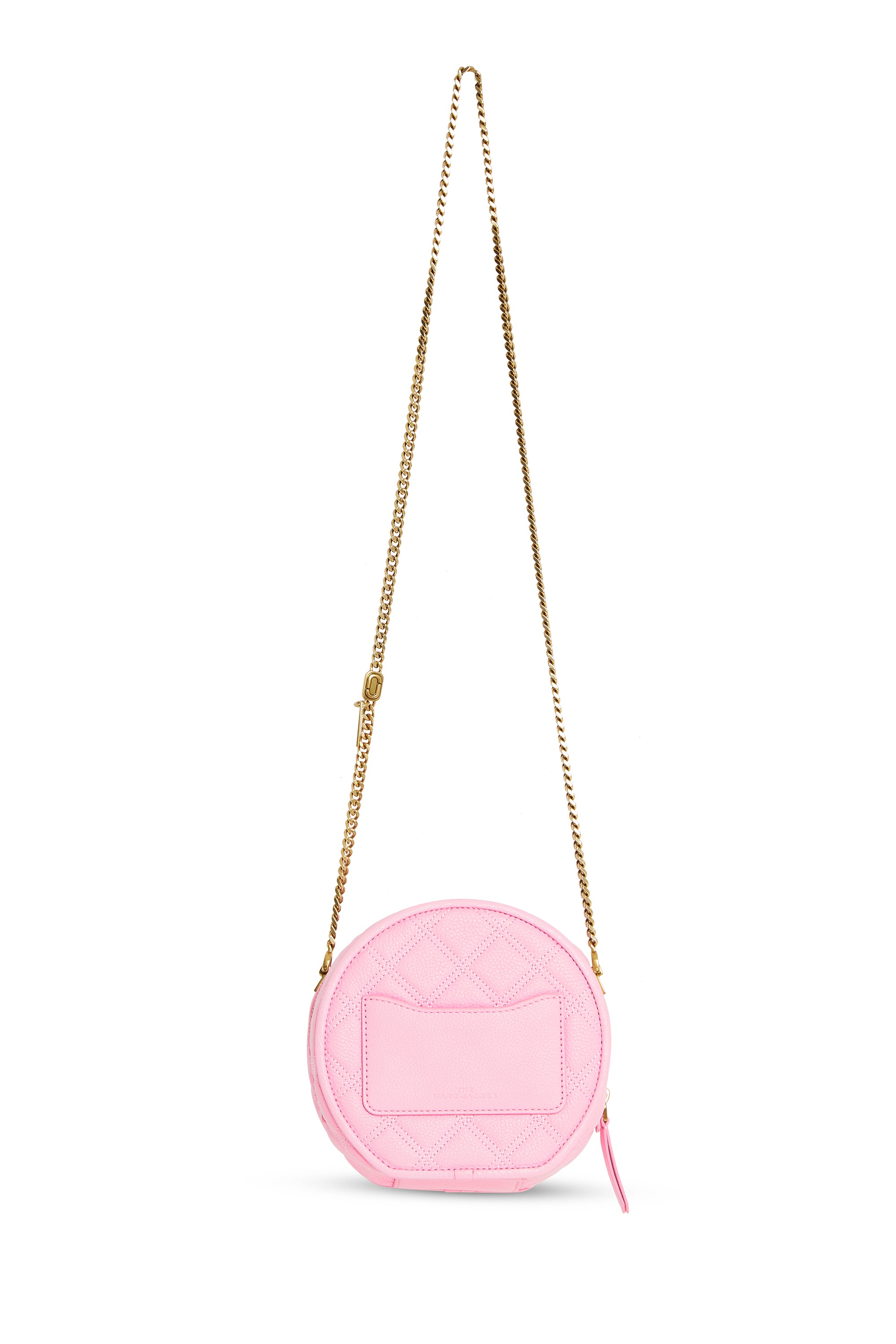 Sac à bandoulière Rond en cuir - Powder Pink