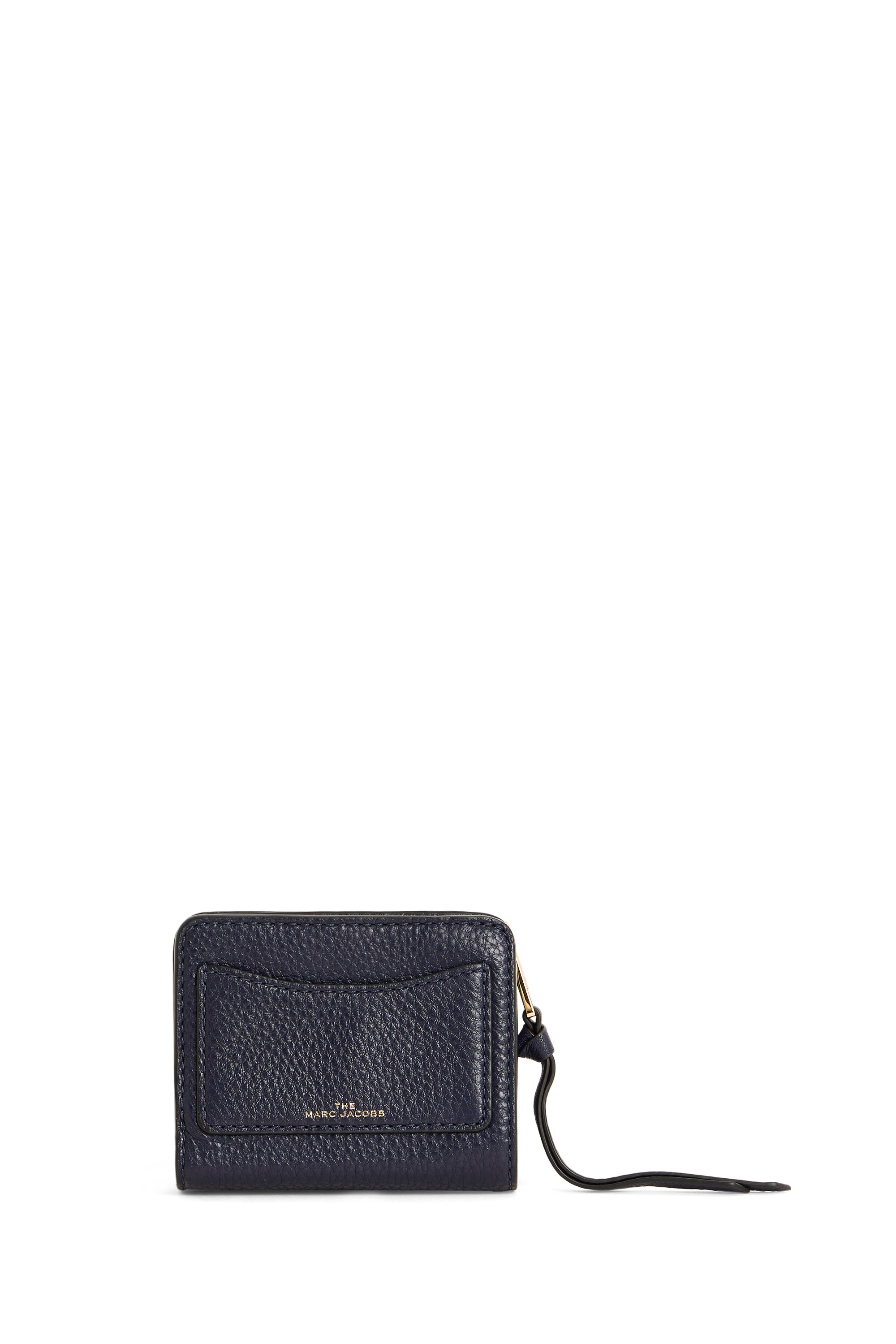 Portefeuille Compact en cuir - Navy