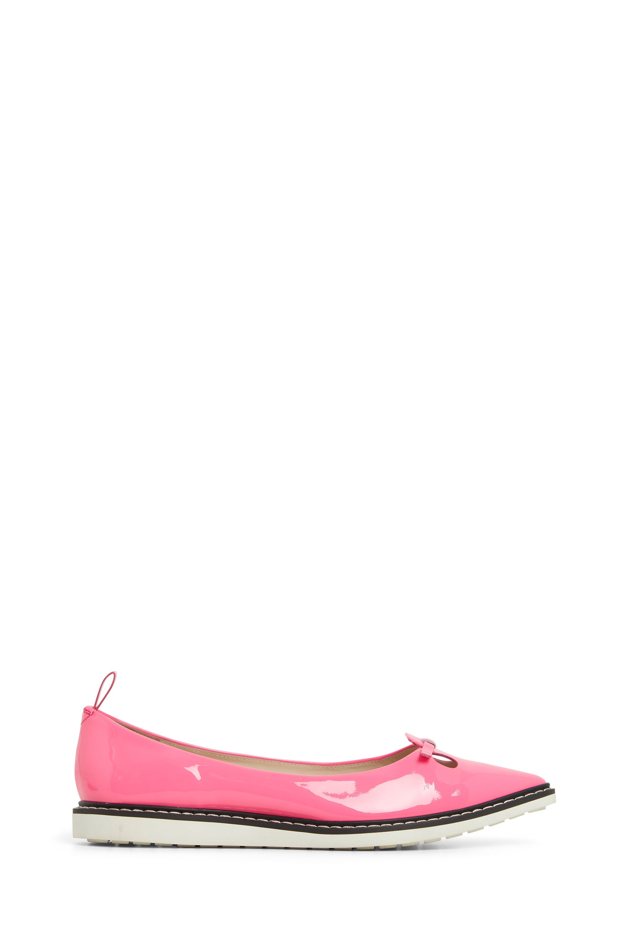 Ballerines The Mouse vernies en cuir - Rose