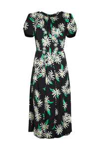 Robe midi Sofia Loves 40'S - Black Multicolor