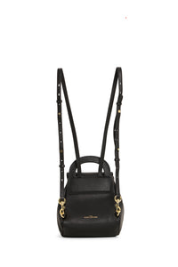 Sac à dos The Bubble Backpack en cuir - Black