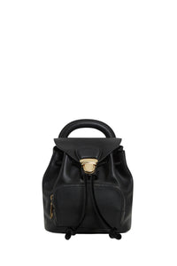 Sac à dos The Bubble Backpack en cuir - Black