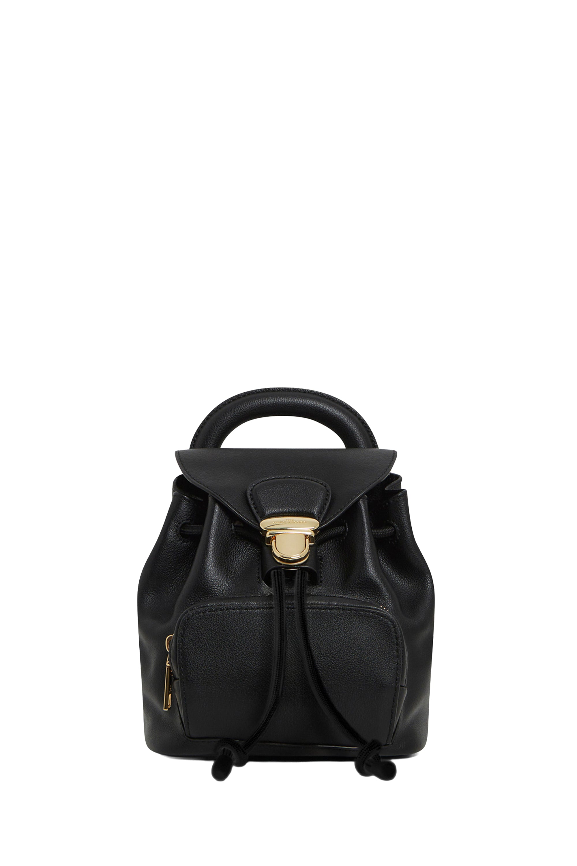 Sac à dos The Bubble Backpack en cuir - Black
