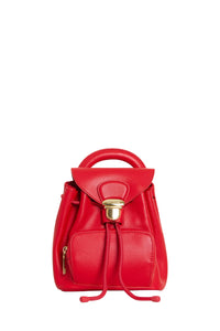 Sac à dos The Bubble Backpack en cuir - Red