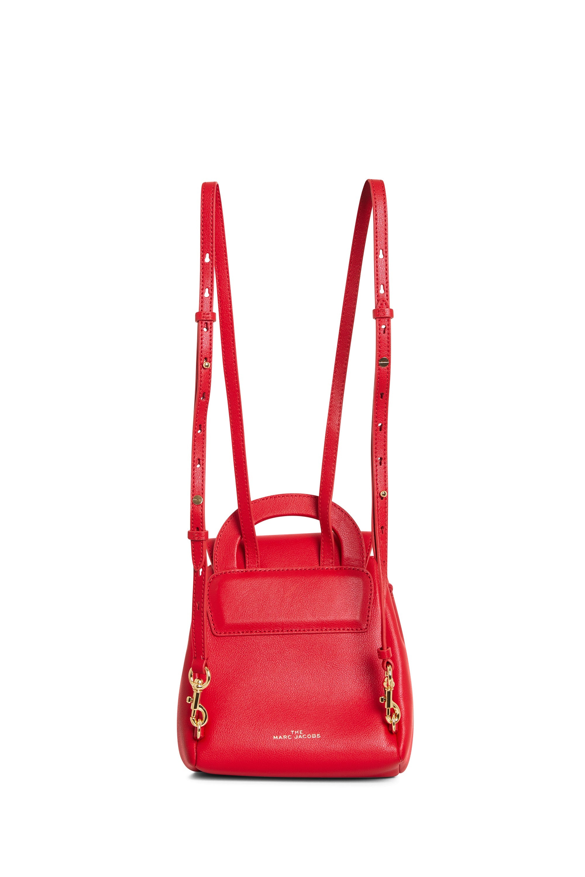 PAS INFO   Sac à dos The Bubble Backpack en cuir - Red