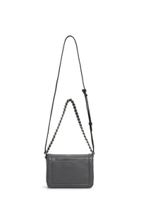 Petit sac The Petit Cushion en cuir - Light Antique Silver