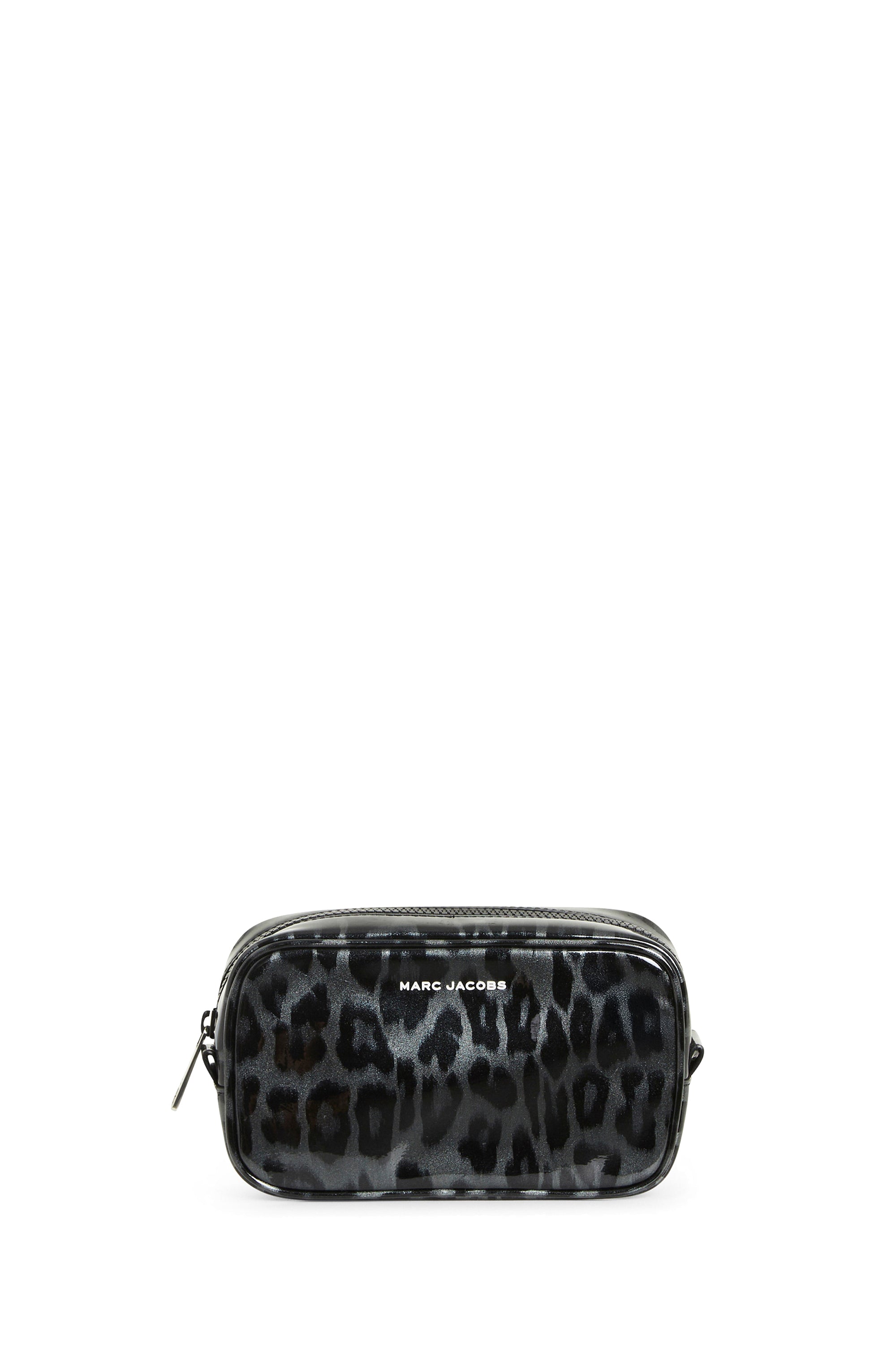 Trousse zippée et imprimée - Grey Leopard