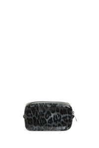 Trousse zippée et imprimée - Grey Leopard