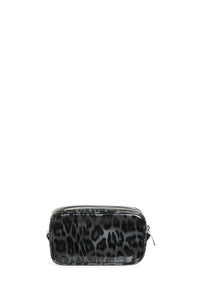 Trousse zippée et imprimée - Grey Leopard