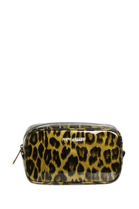 Trousse zippée et imprimée - Khaki Leopard