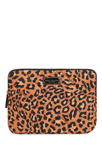 Printed laptop sleeve - Natural Leopard