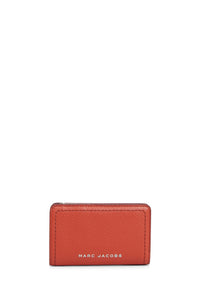 Portefeuille avec logo en cuir - Peach Blossom