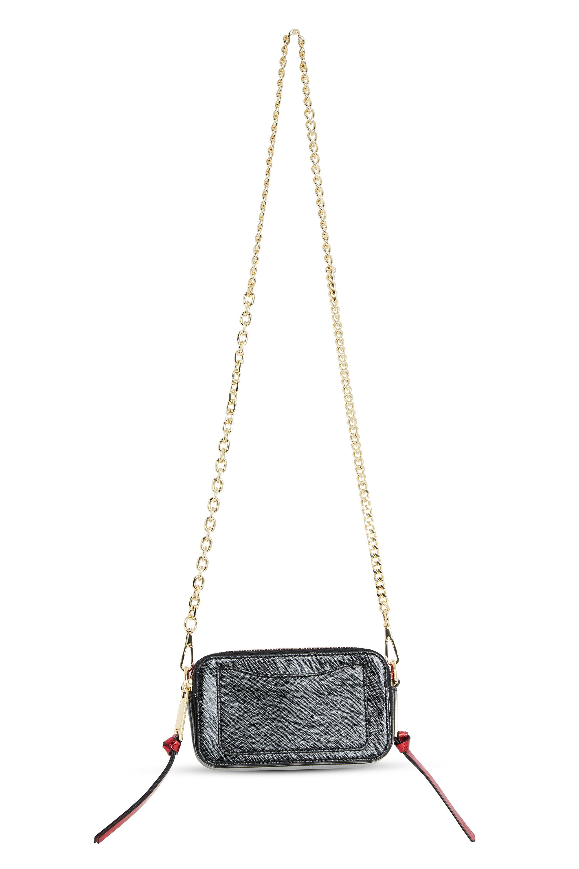 Sac à bandoulière Snapshot en cuir - New Gold