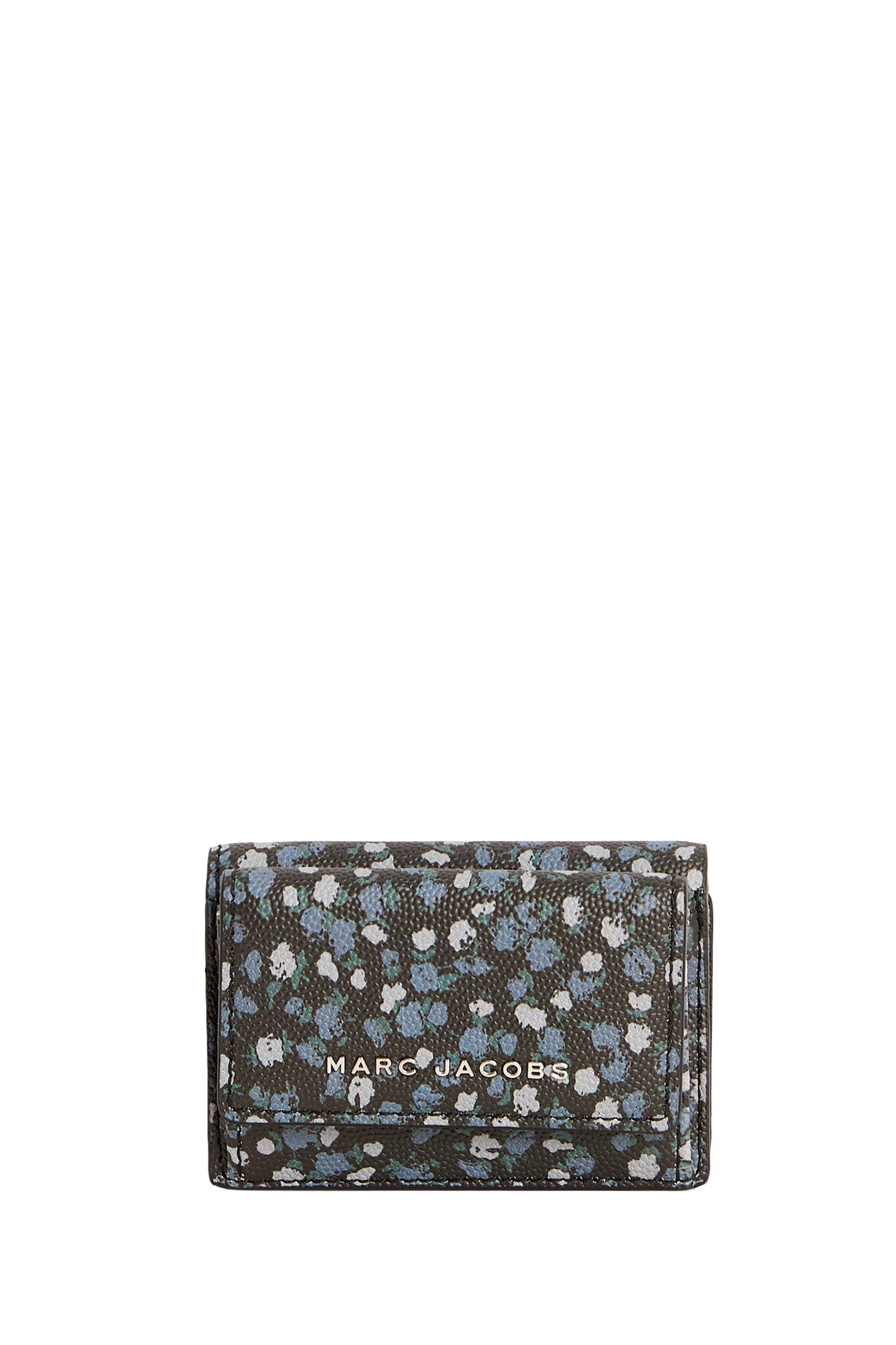 Portefeuille imprimé floral - Blue Mirage Multicolor