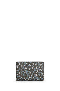 Portefeuille imprimé floral - Blue Mirage Multicolor